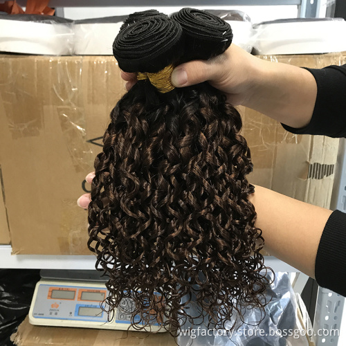 Colored bone straight hair bundles 1b/99J  ,cuticle aligned straight brazilian hair bundles with closure